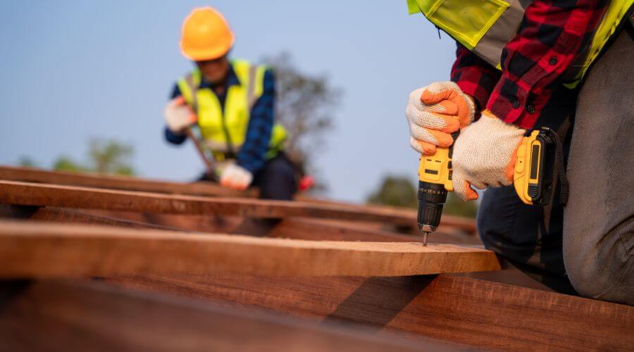 Professional residential roofers in Ecru, MS